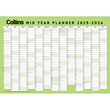 Collins Wall Planner Mid Year A2 (420x594mm) 2025/2026